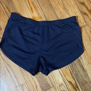 American Apparel Navy 70s shorty shorts